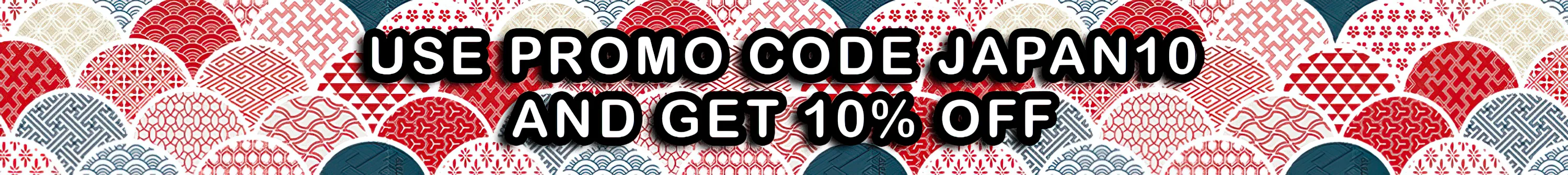 Use promo code JAPAN10 and get 10% off